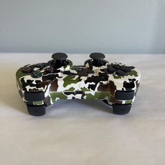 P3 Remote Control  Artic Cammo Cechzc2u Bluetooth Dual Shock III For PS3 - Picture 3 of 6